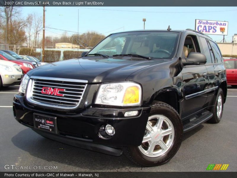 Onyx Black / Light Tan/Ebony 2007 GMC Envoy SLT 4x4