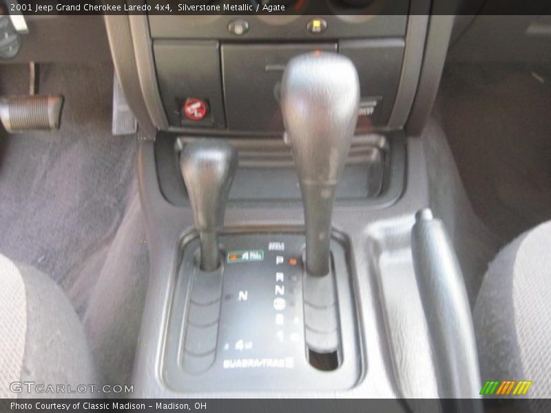 Silverstone Metallic / Agate 2001 Jeep Grand Cherokee Laredo 4x4