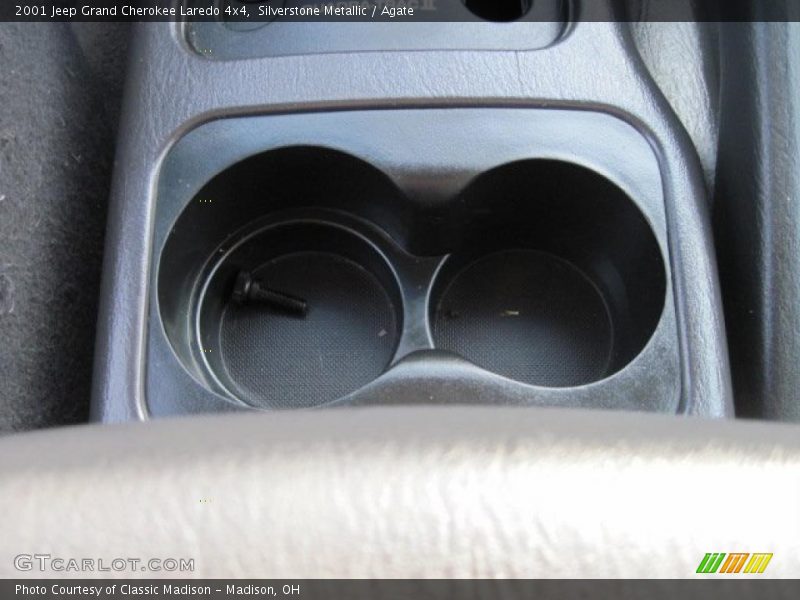 Silverstone Metallic / Agate 2001 Jeep Grand Cherokee Laredo 4x4