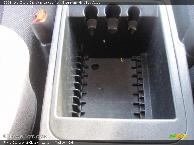 Silverstone Metallic / Agate 2001 Jeep Grand Cherokee Laredo 4x4