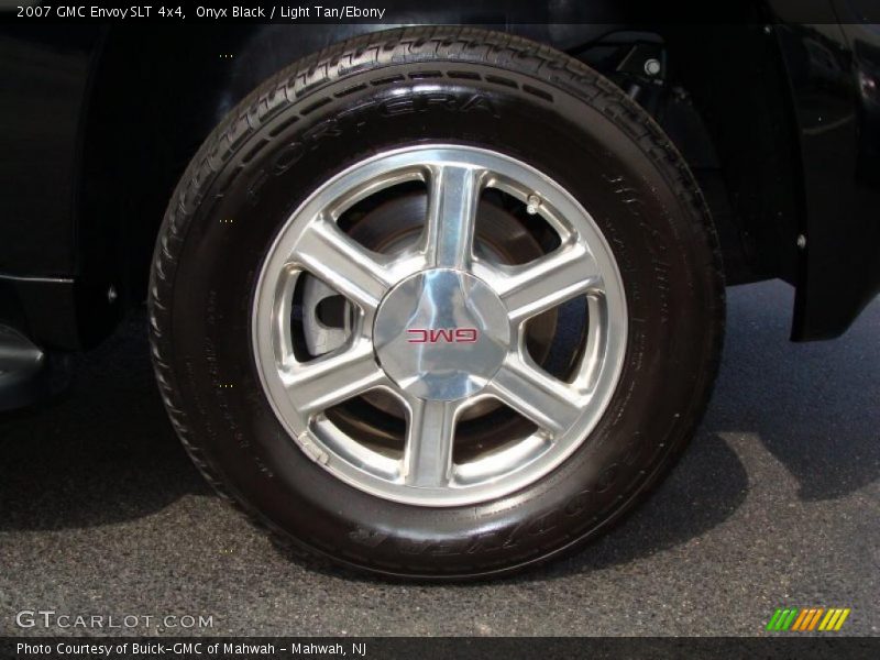 Onyx Black / Light Tan/Ebony 2007 GMC Envoy SLT 4x4