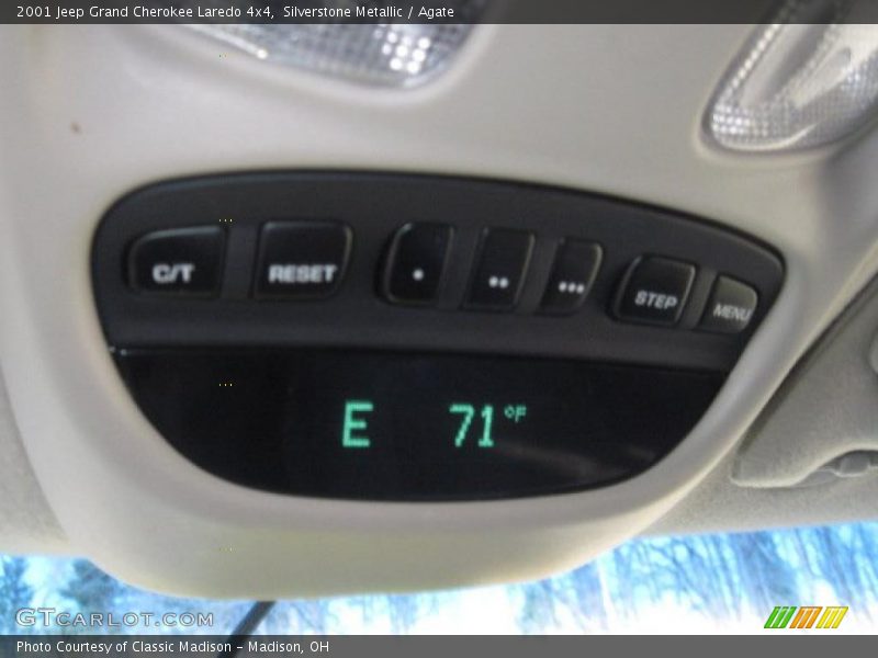 Silverstone Metallic / Agate 2001 Jeep Grand Cherokee Laredo 4x4