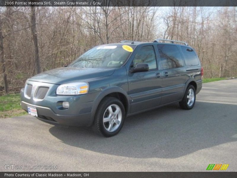 Stealth Gray Metallic / Gray 2006 Pontiac Montana SV6