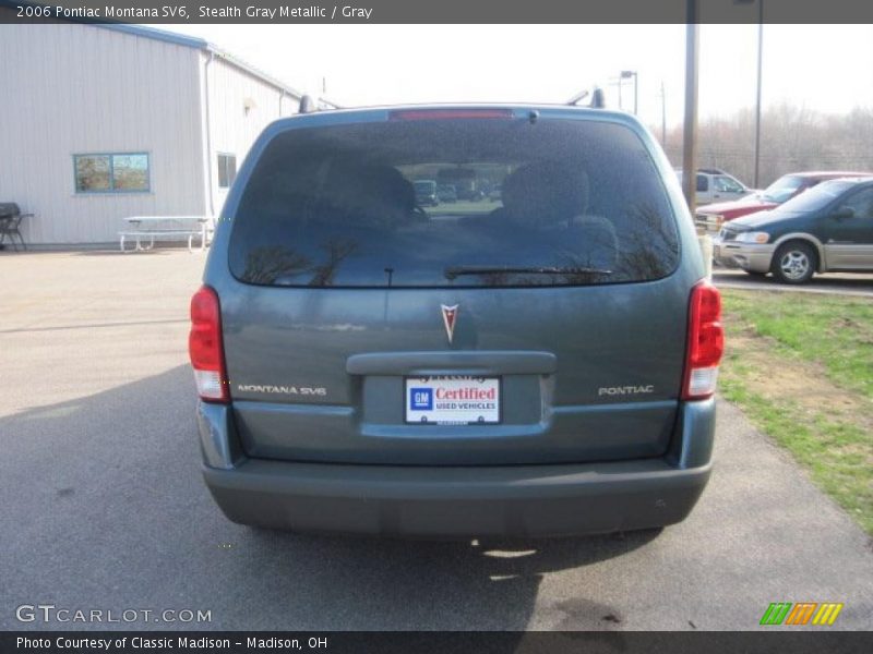 Stealth Gray Metallic / Gray 2006 Pontiac Montana SV6