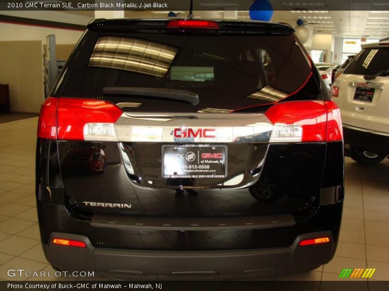 Carbon Black Metallic / Jet Black 2010 GMC Terrain SLE