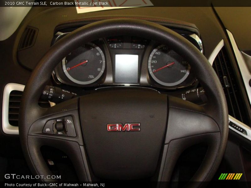 Carbon Black Metallic / Jet Black 2010 GMC Terrain SLE