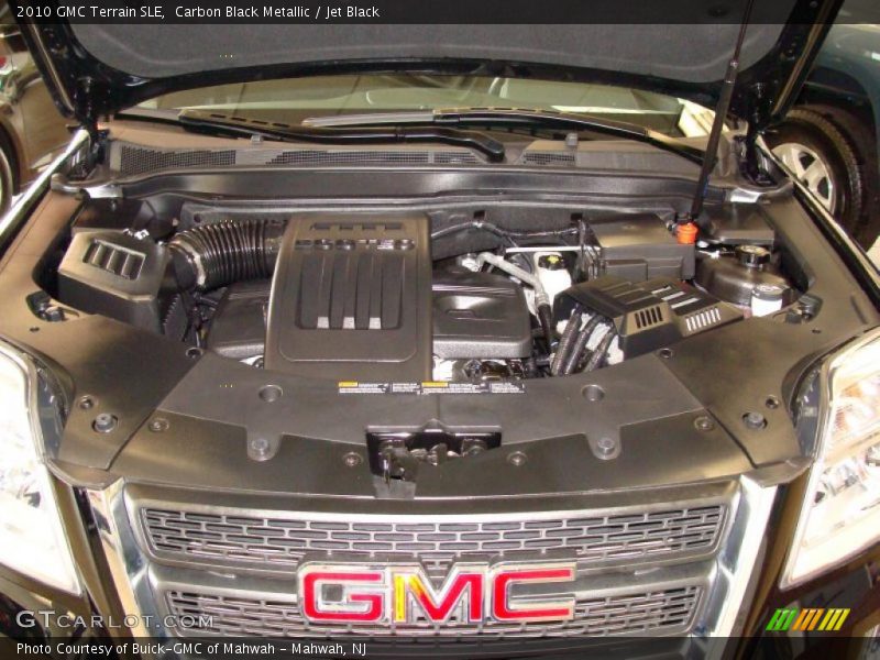 Carbon Black Metallic / Jet Black 2010 GMC Terrain SLE