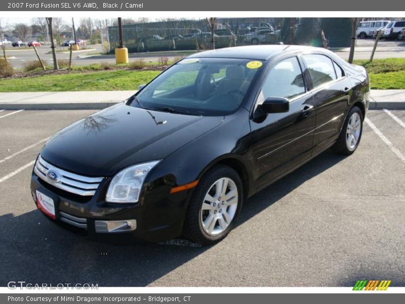 Black / Camel 2007 Ford Fusion SEL V6 AWD