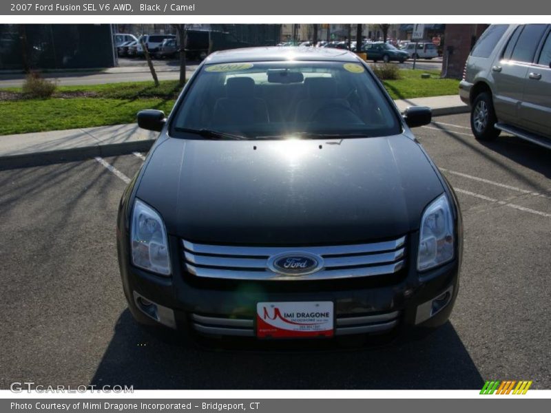 Black / Camel 2007 Ford Fusion SEL V6 AWD