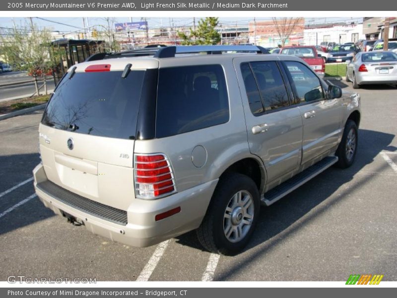 Light French Silk Metallic / Medium Dark Parchment 2005 Mercury Mountaineer V6 Premier AWD