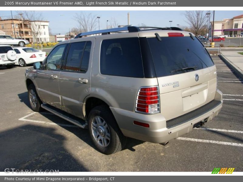 Light French Silk Metallic / Medium Dark Parchment 2005 Mercury Mountaineer V6 Premier AWD