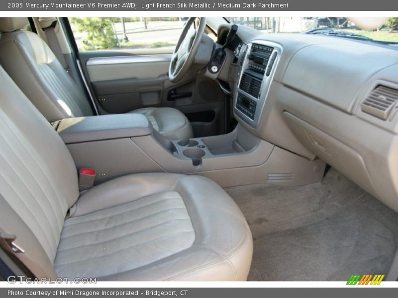 Light French Silk Metallic / Medium Dark Parchment 2005 Mercury Mountaineer V6 Premier AWD