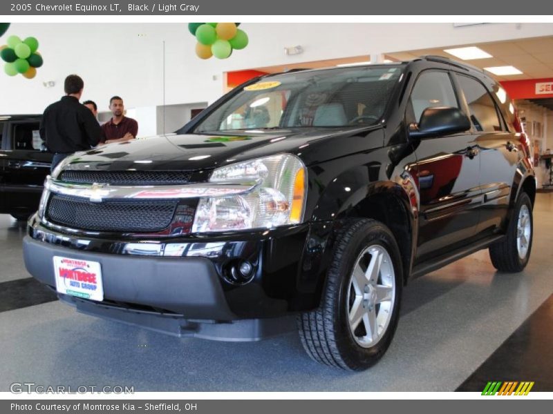 Black / Light Gray 2005 Chevrolet Equinox LT