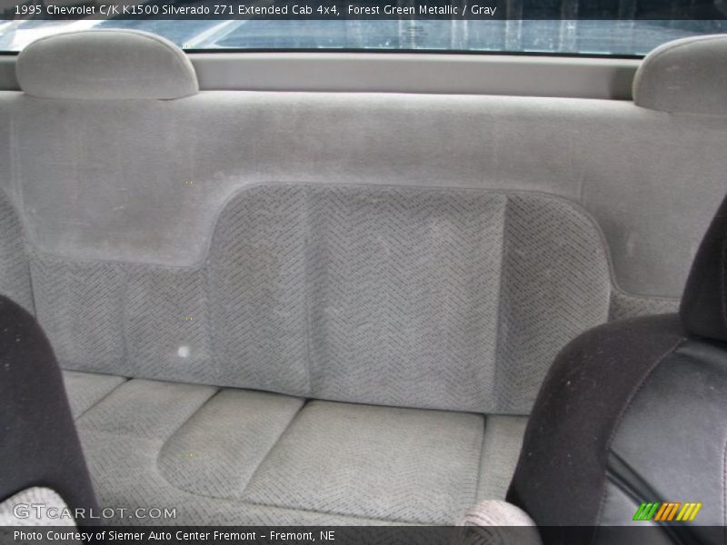 Forest Green Metallic / Gray 1995 Chevrolet C/K K1500 Silverado Z71 Extended Cab 4x4