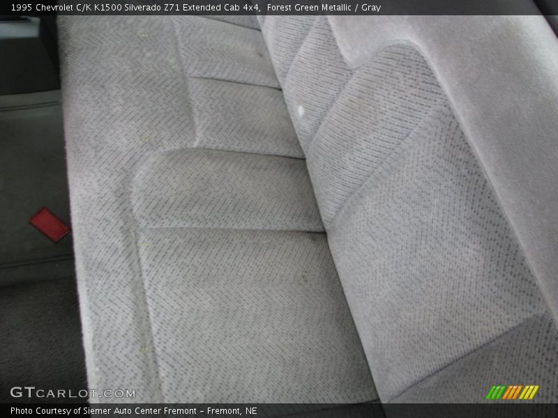 Forest Green Metallic / Gray 1995 Chevrolet C/K K1500 Silverado Z71 Extended Cab 4x4