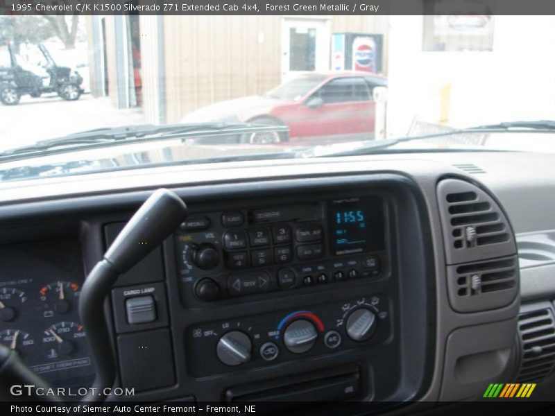 Forest Green Metallic / Gray 1995 Chevrolet C/K K1500 Silverado Z71 Extended Cab 4x4