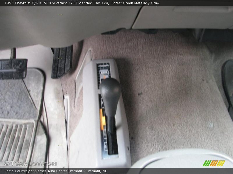 Forest Green Metallic / Gray 1995 Chevrolet C/K K1500 Silverado Z71 Extended Cab 4x4