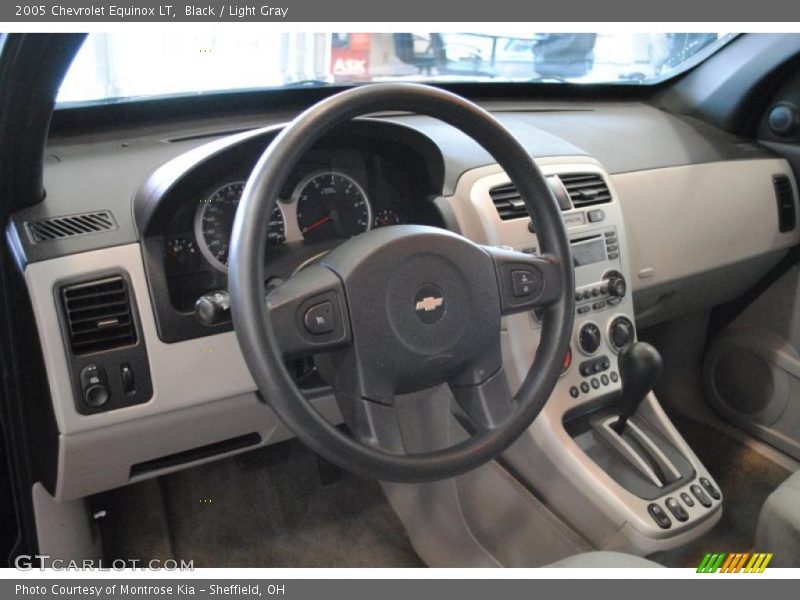 Black / Light Gray 2005 Chevrolet Equinox LT