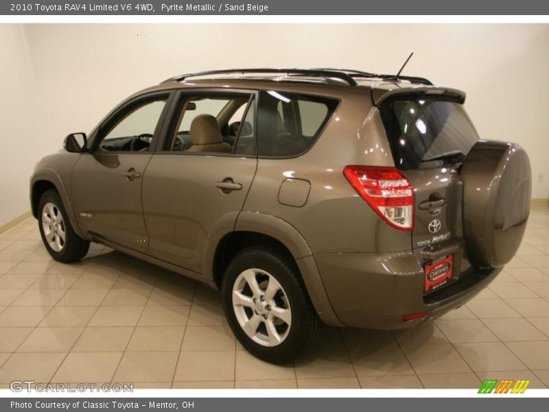 Pyrite Metallic / Sand Beige 2010 Toyota RAV4 Limited V6 4WD