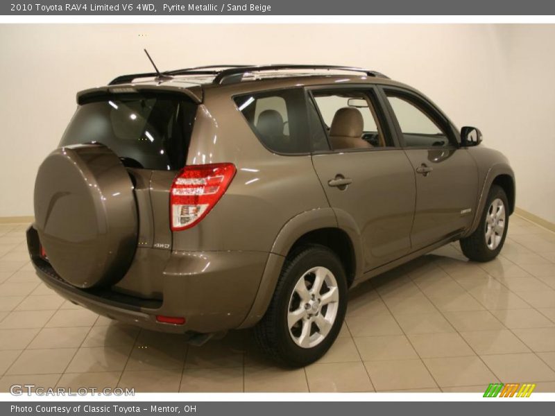 Pyrite Metallic / Sand Beige 2010 Toyota RAV4 Limited V6 4WD