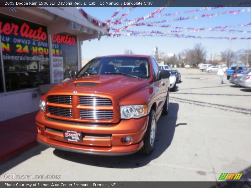 Go ManGo! / Dark Slate Gray 2005 Dodge Ram 1500 SLT Daytona Regular Cab