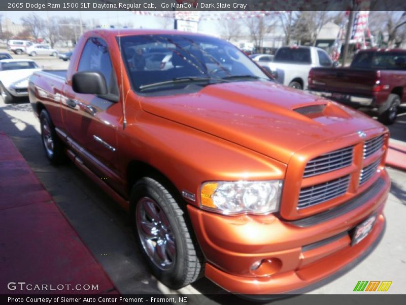 Go ManGo! / Dark Slate Gray 2005 Dodge Ram 1500 SLT Daytona Regular Cab
