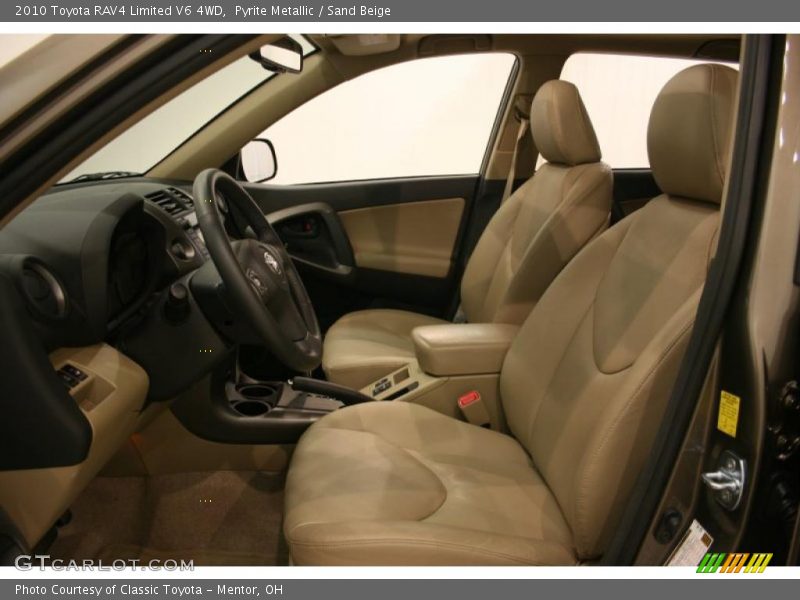 Pyrite Metallic / Sand Beige 2010 Toyota RAV4 Limited V6 4WD