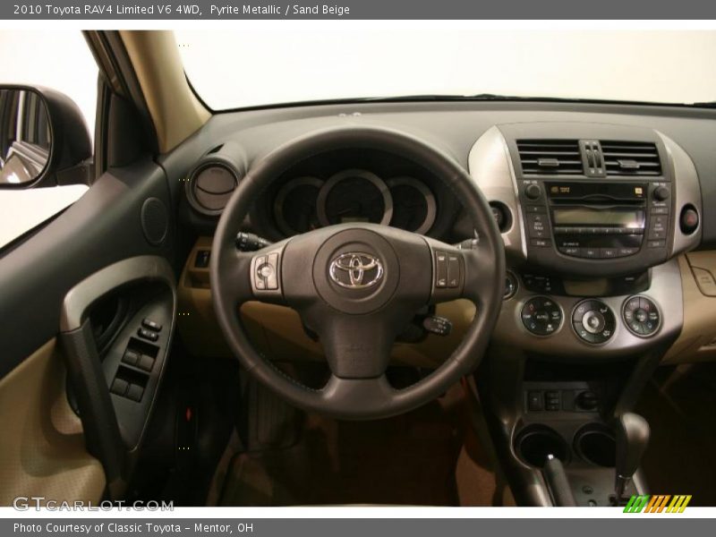 Pyrite Metallic / Sand Beige 2010 Toyota RAV4 Limited V6 4WD