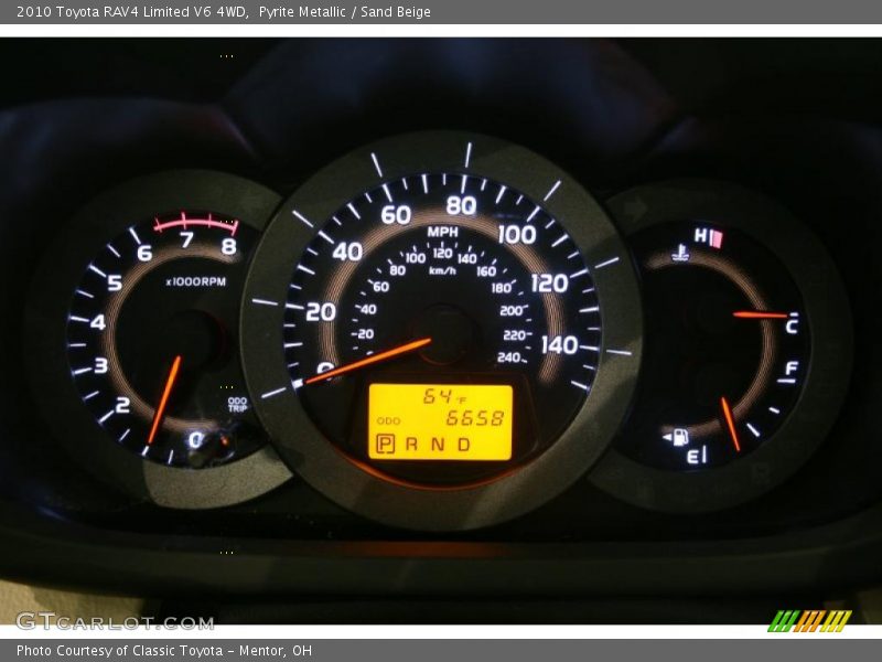 Pyrite Metallic / Sand Beige 2010 Toyota RAV4 Limited V6 4WD