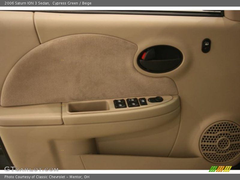 Cypress Green / Beige 2006 Saturn ION 3 Sedan