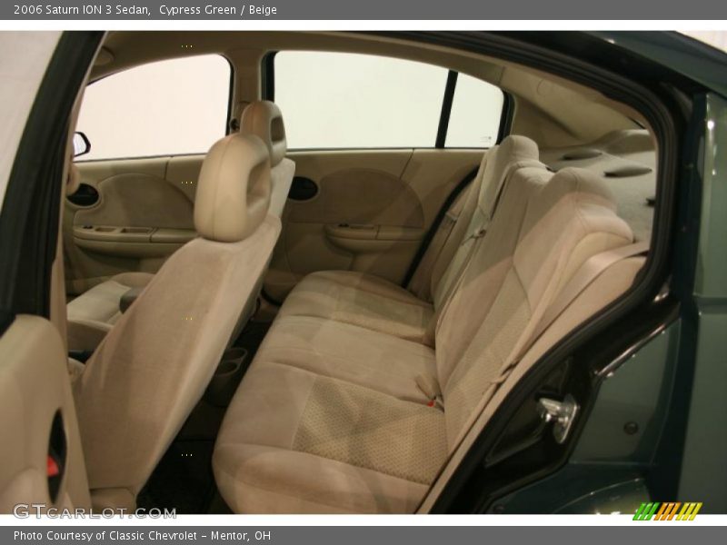 Cypress Green / Beige 2006 Saturn ION 3 Sedan