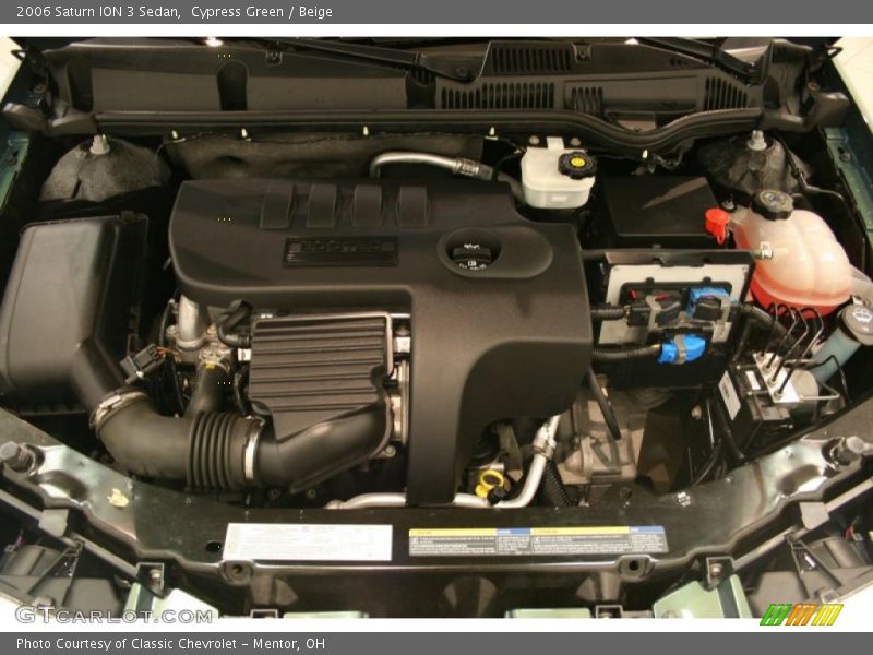 Cypress Green / Beige 2006 Saturn ION 3 Sedan