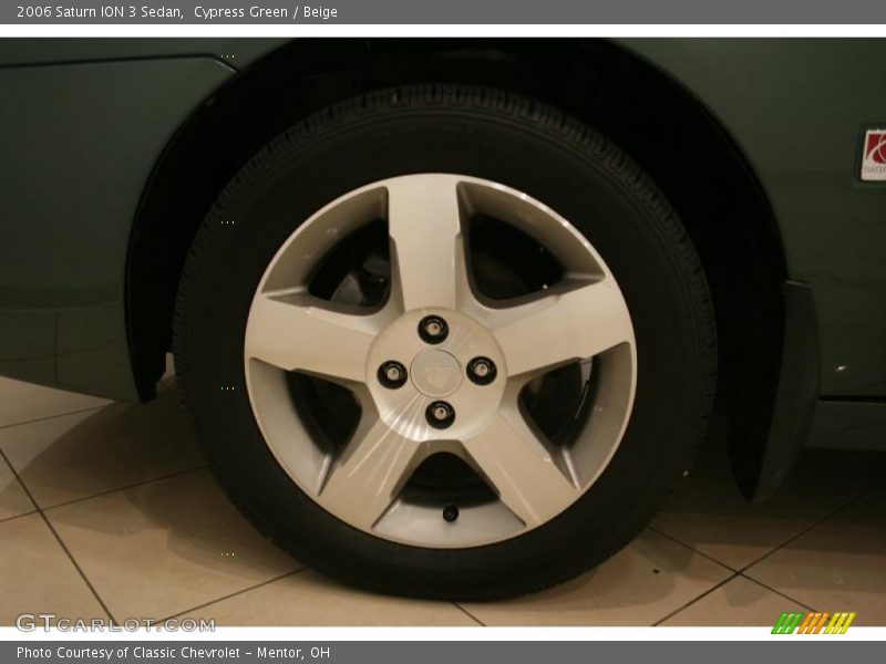 Cypress Green / Beige 2006 Saturn ION 3 Sedan