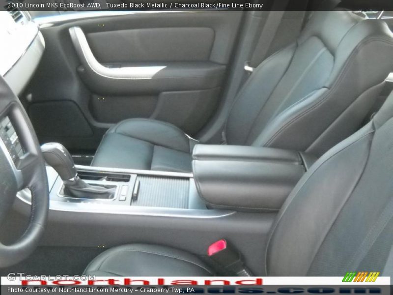 Tuxedo Black Metallic / Charcoal Black/Fine Line Ebony 2010 Lincoln MKS EcoBoost AWD
