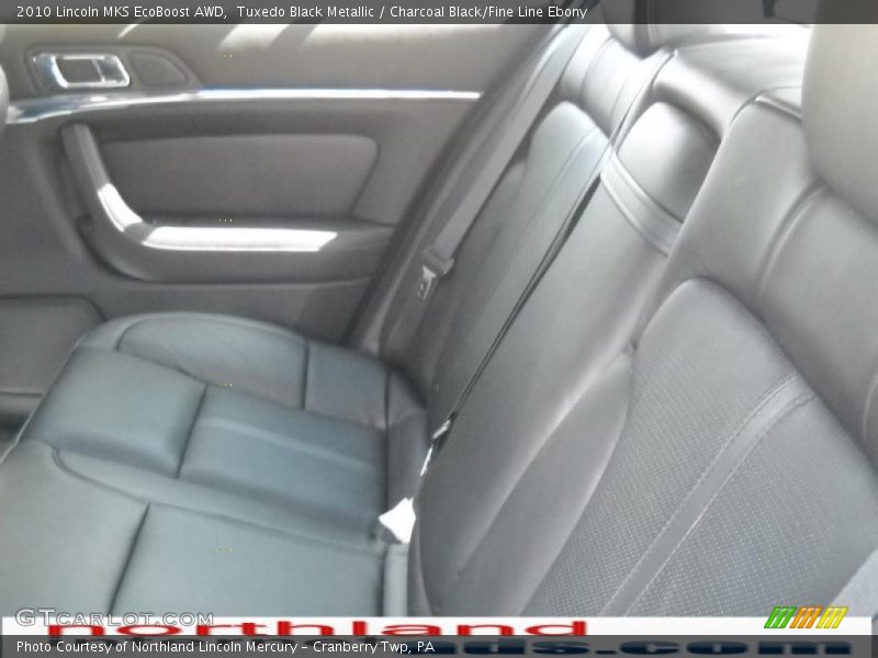 Tuxedo Black Metallic / Charcoal Black/Fine Line Ebony 2010 Lincoln MKS EcoBoost AWD