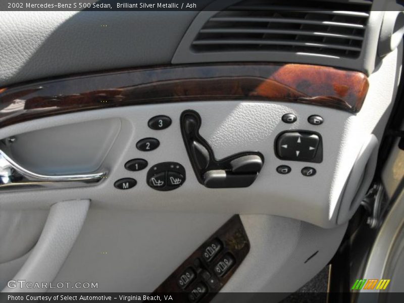 Brilliant Silver Metallic / Ash 2002 Mercedes-Benz S 500 Sedan