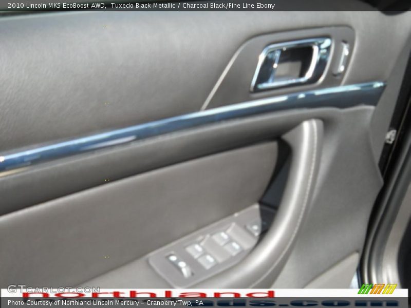 Tuxedo Black Metallic / Charcoal Black/Fine Line Ebony 2010 Lincoln MKS EcoBoost AWD