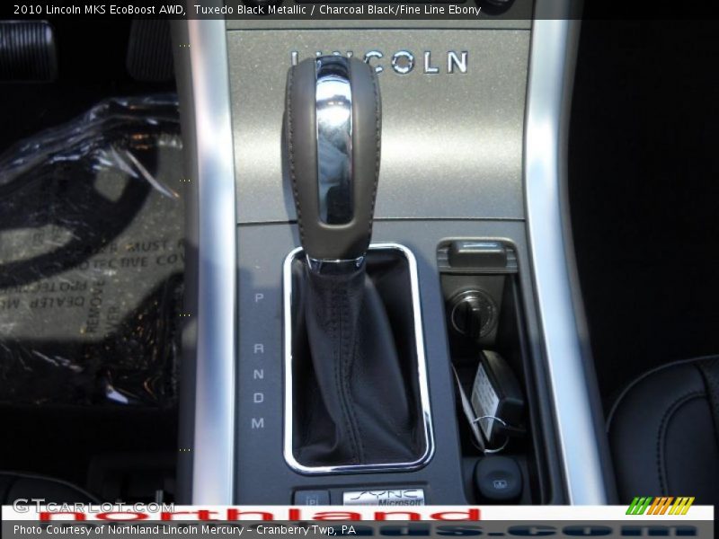 Tuxedo Black Metallic / Charcoal Black/Fine Line Ebony 2010 Lincoln MKS EcoBoost AWD