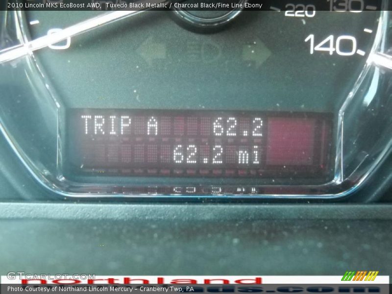 Tuxedo Black Metallic / Charcoal Black/Fine Line Ebony 2010 Lincoln MKS EcoBoost AWD