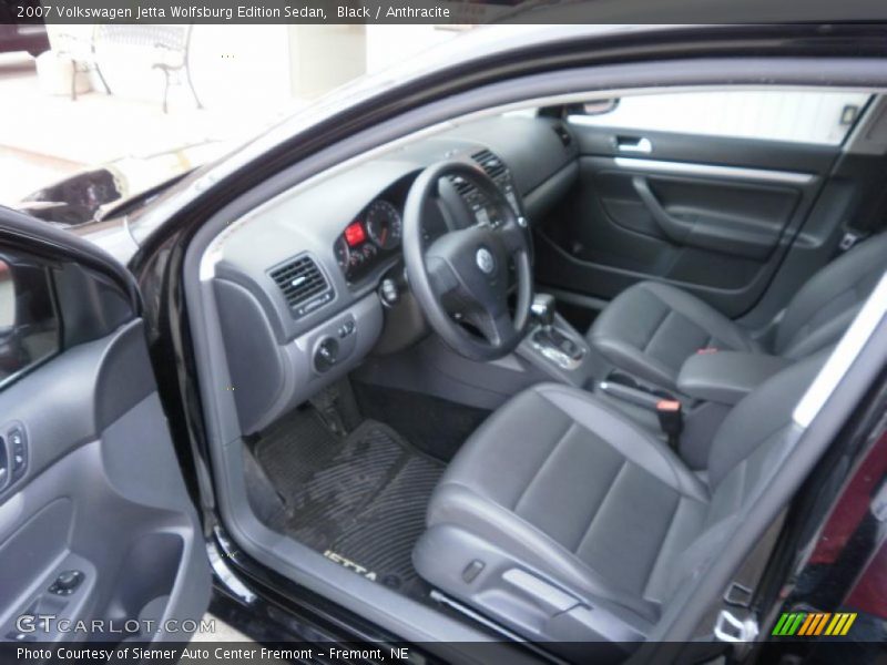 Black / Anthracite 2007 Volkswagen Jetta Wolfsburg Edition Sedan