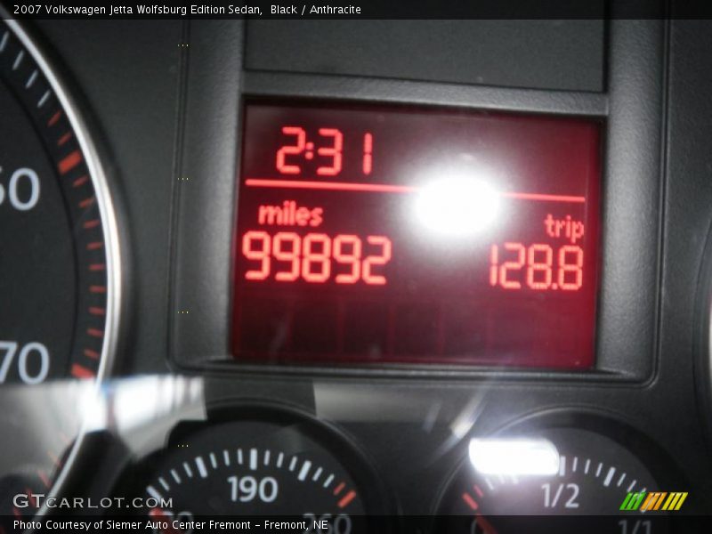 Black / Anthracite 2007 Volkswagen Jetta Wolfsburg Edition Sedan