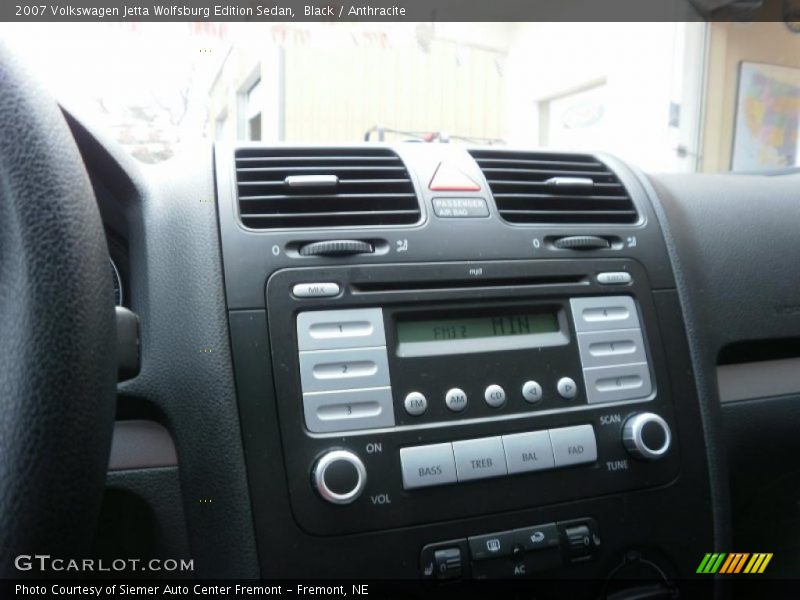 Black / Anthracite 2007 Volkswagen Jetta Wolfsburg Edition Sedan