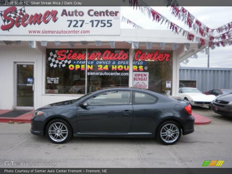 Silver Streak Mica / Dark Gray 2005 Scion tC