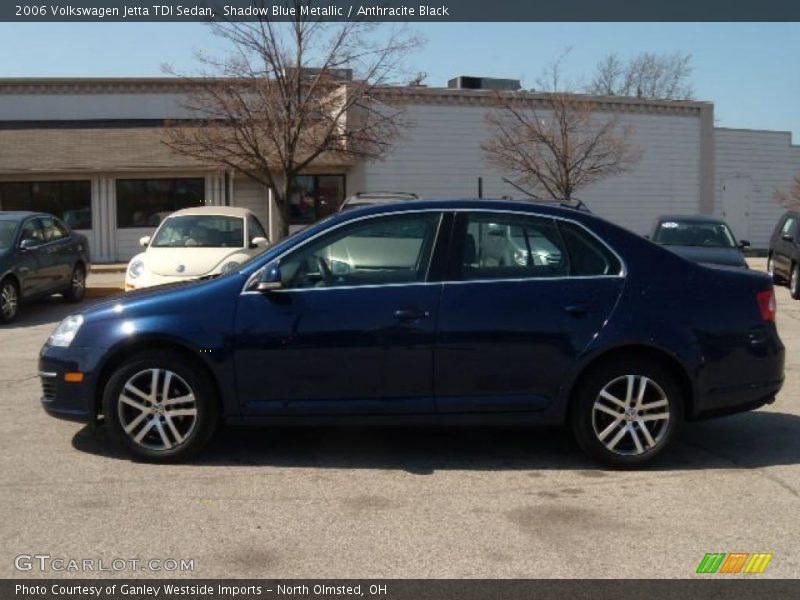 Shadow Blue Metallic / Anthracite Black 2006 Volkswagen Jetta TDI Sedan