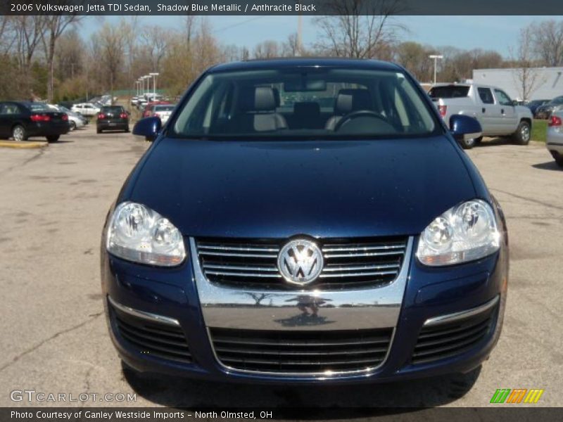 Shadow Blue Metallic / Anthracite Black 2006 Volkswagen Jetta TDI Sedan