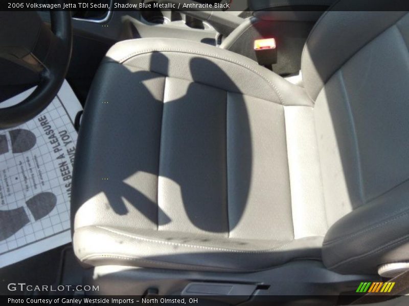 Shadow Blue Metallic / Anthracite Black 2006 Volkswagen Jetta TDI Sedan