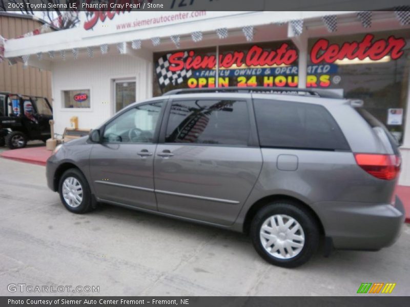 Phantom Gray Pearl / Stone 2005 Toyota Sienna LE