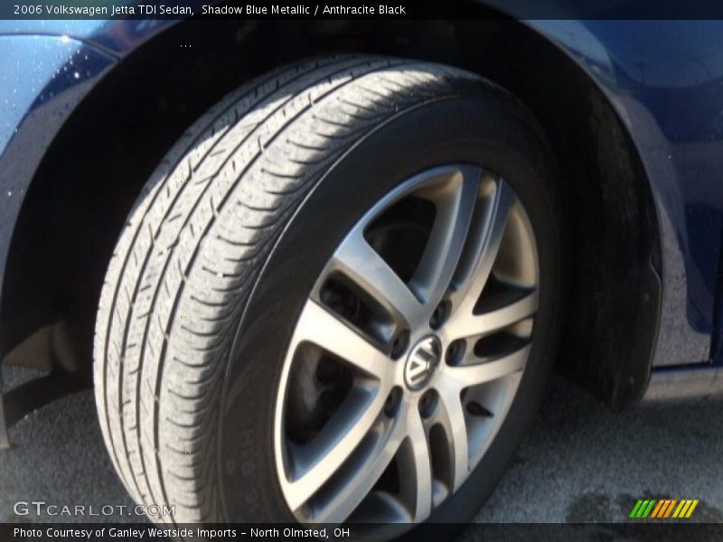 Shadow Blue Metallic / Anthracite Black 2006 Volkswagen Jetta TDI Sedan