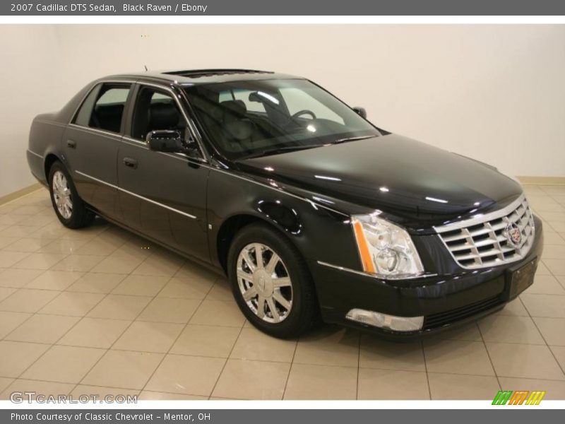 Black Raven / Ebony 2007 Cadillac DTS Sedan