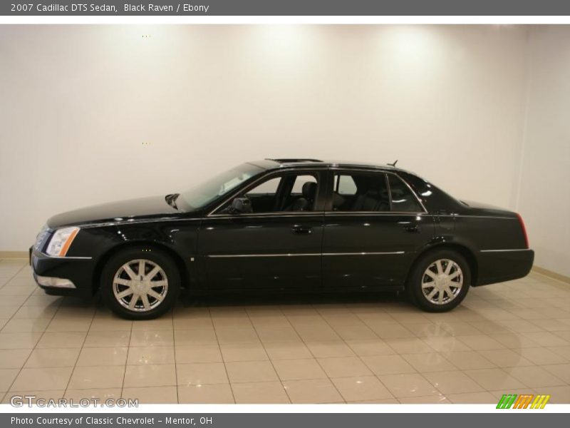 Black Raven / Ebony 2007 Cadillac DTS Sedan